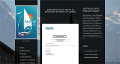 Desktop Screenshot of anthy-sur-leman.fr