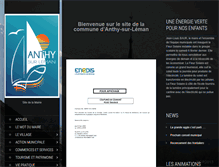 Tablet Screenshot of anthy-sur-leman.fr